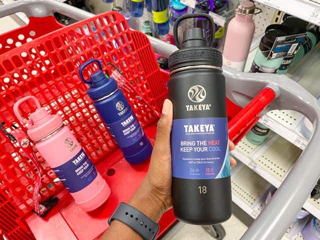 Takeya Water Bottles, as Low as $13 at Target card image