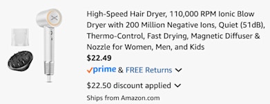 Hair Dryer cart