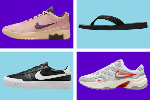 Shop Nike Adult Shoes Starting at $18: Slides, Running Shoes, and More