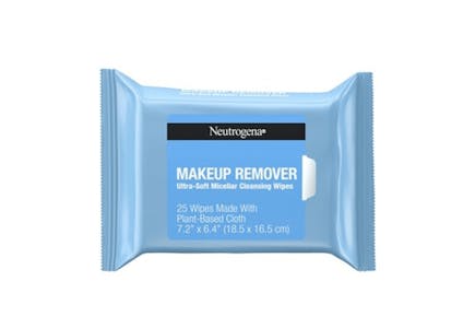 2 Neutrogena Makeup Wipe Packs