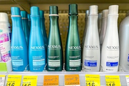 Free Nexxus Shampoo at Walgreens — Check Your Store card image