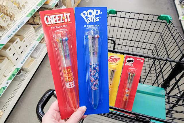 Dollar Tree Has New Food-Themed 10-Color Pens for Only $1.25 card image