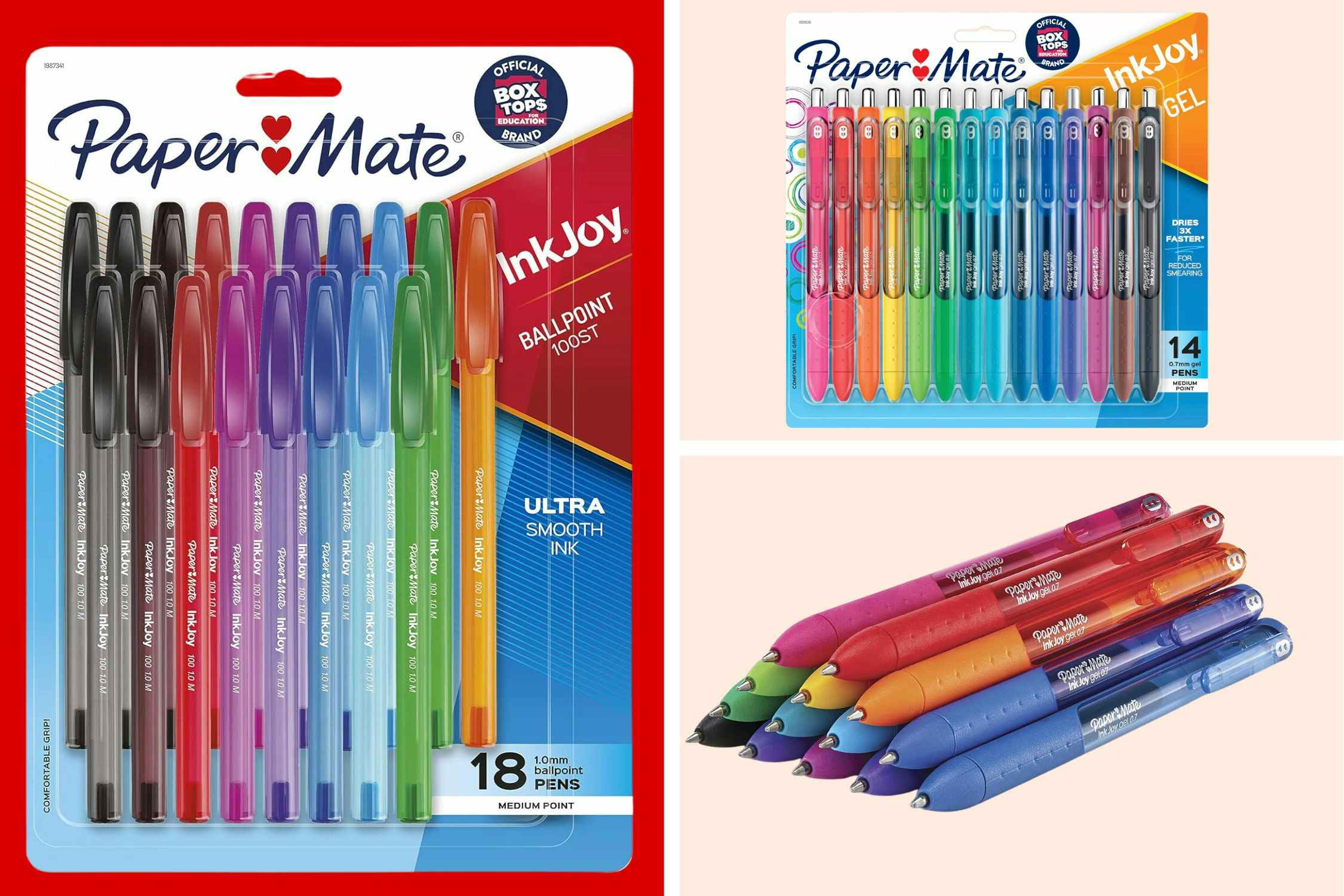 Paper Mate InkJoy Gel Pens 18-Pack, as Low as $2.67 on Amazon 
