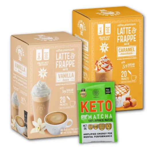 2 Frozen Bean Latte/Frappe 20 Pack