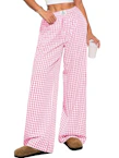 Women's Gingham Pants