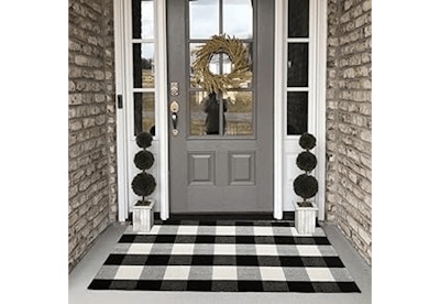 Buffalo Plaid Outdoor Rug