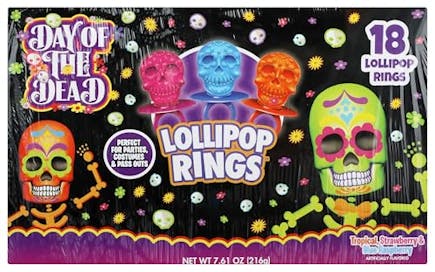 Sugar Skull Lollipop Rings