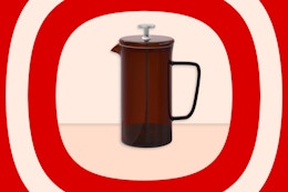 Threshold French Press Coffee Maker, Only $9 at Target card image