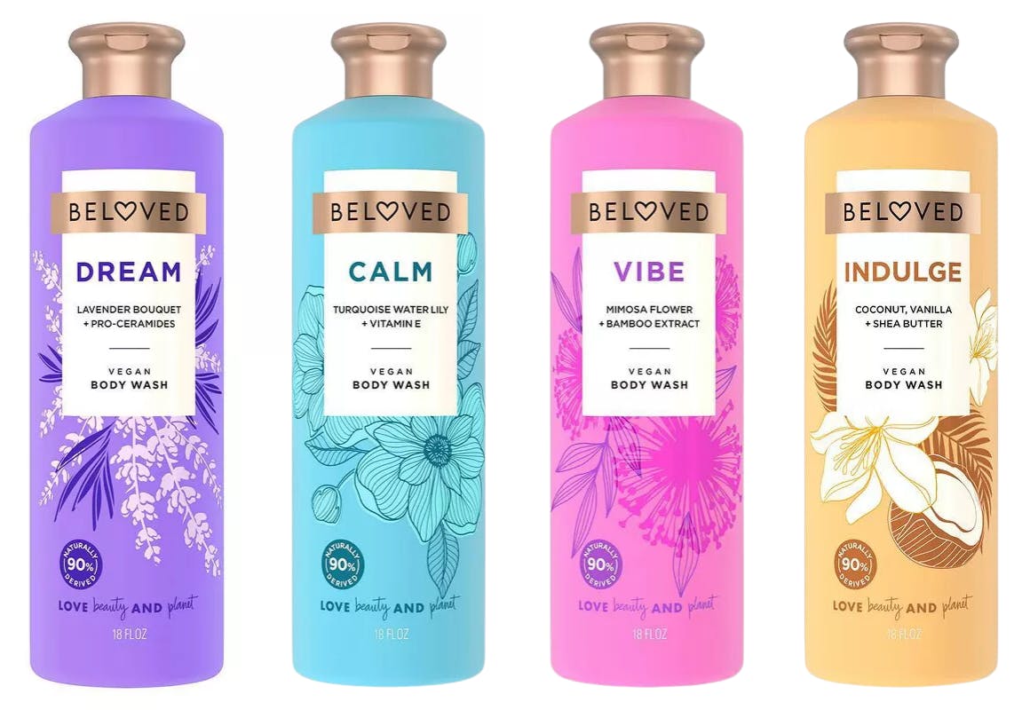 4 Beloved Body Washes