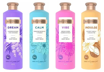 4 Beloved Body Washes