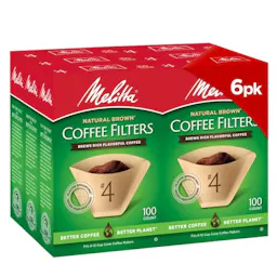 Melitta #4 Coffee Filters 6-Pack