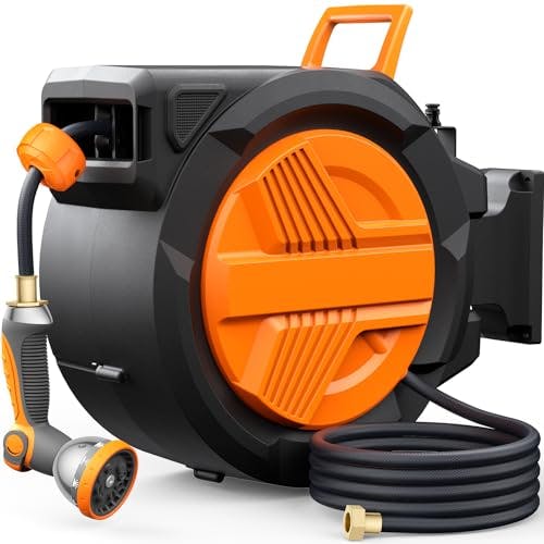 Retractable Garden Hose Reel