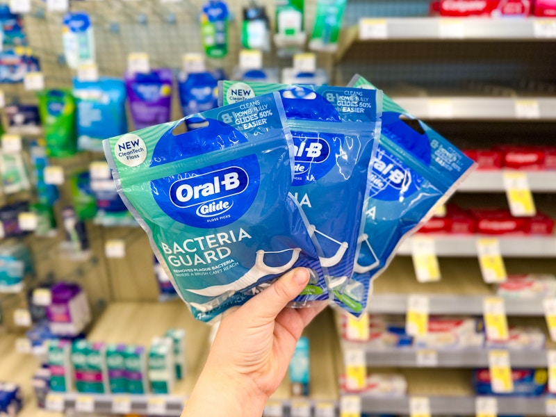 oral b glide floss picks walgreens