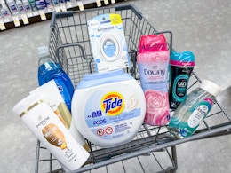 downy tide febreze dawn pantene items in walgreens cart