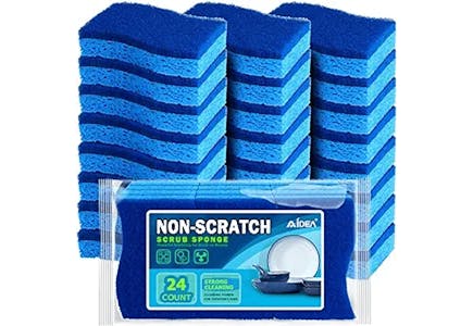 Cleaning Sponge 24-Pack