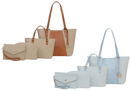 MKF Collection Lippa Tote Set