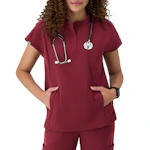 Hanes Women's Scrub Top