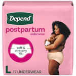 Depend Postpartum Underwear