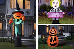 Target Hyde and EEK! Boutique Halloween inflatables