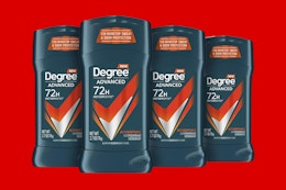 four sticks of deodorant