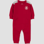 Baby Valentine's Day Fleece Romper