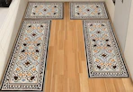 walmart kitchen rugs set