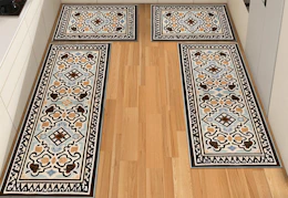walmart kitchen rugs set