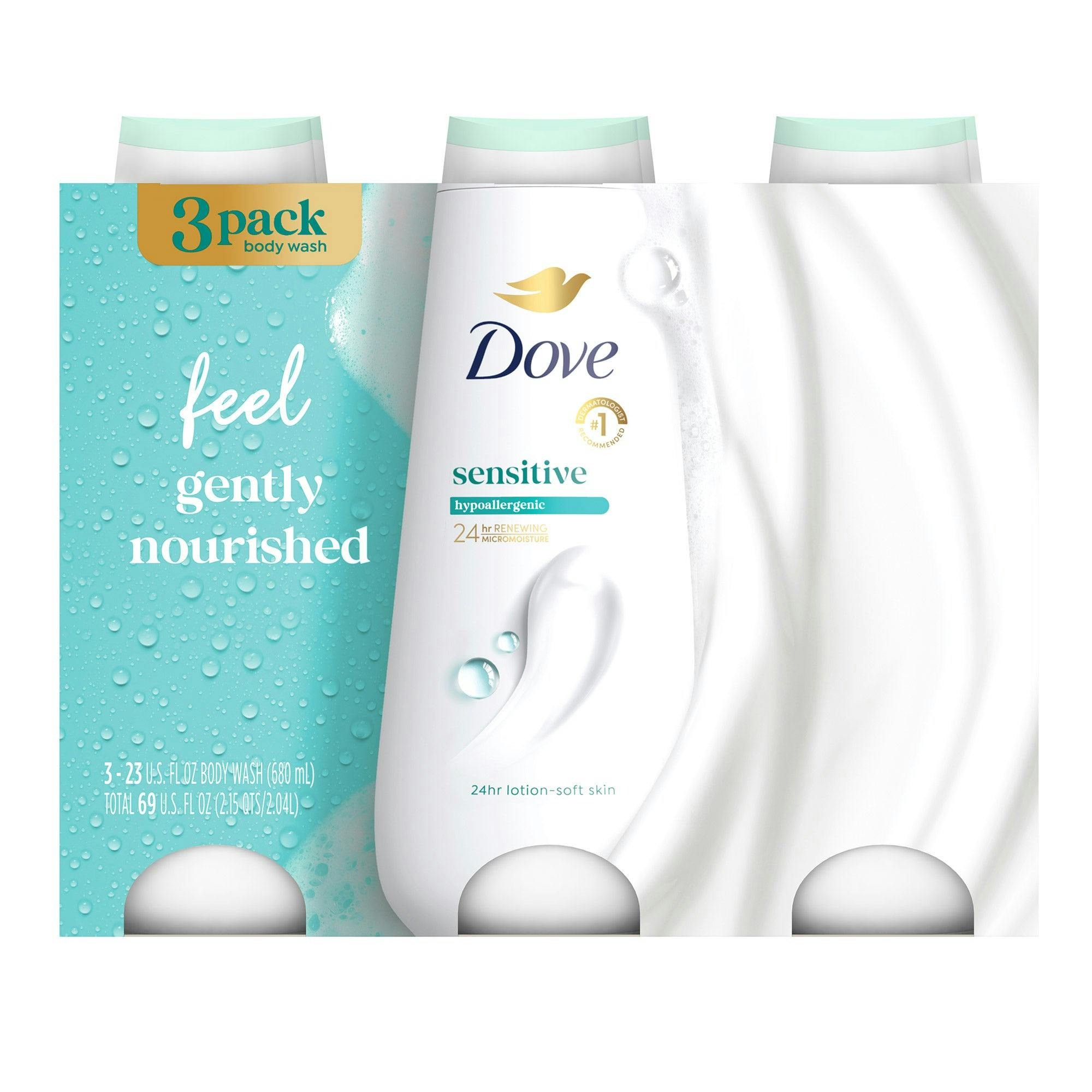2 Dove Body Wash 3-Pack