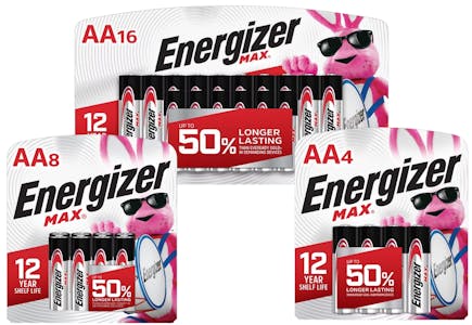 3 Energizer Batteries Packs