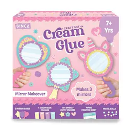 DIY Cream Glue Mirror Kit