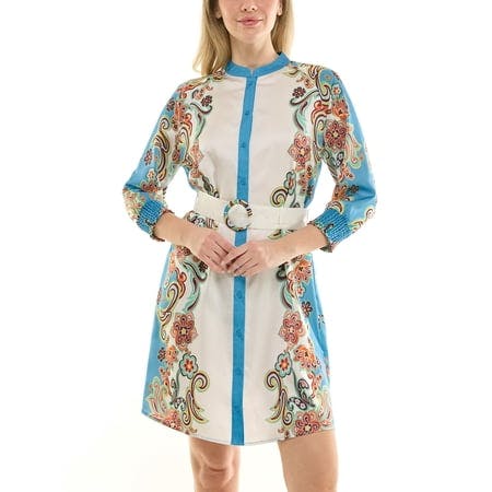 Women's Long Sleeve Mini Dress