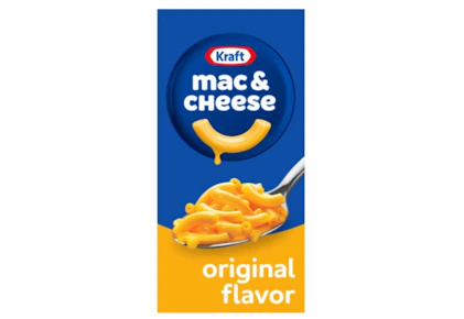 Kraft Macaroni and Cheese Box