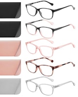 Blue Light Reading Glasses 5-Pack