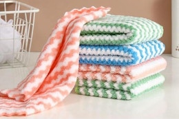 Ultra-Soft Kitchen Dish Towel 21-Pack, as Low as $6.49 on Amazon card image