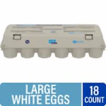 Kroger Large White Eggs Carton