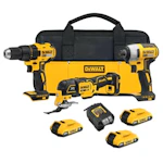 DEWALT 20V MAX 3-Tool Power Tool Set
