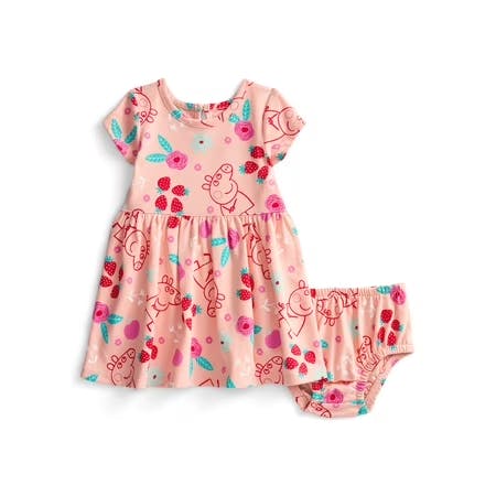 Baby Peppa Pig Dress Set