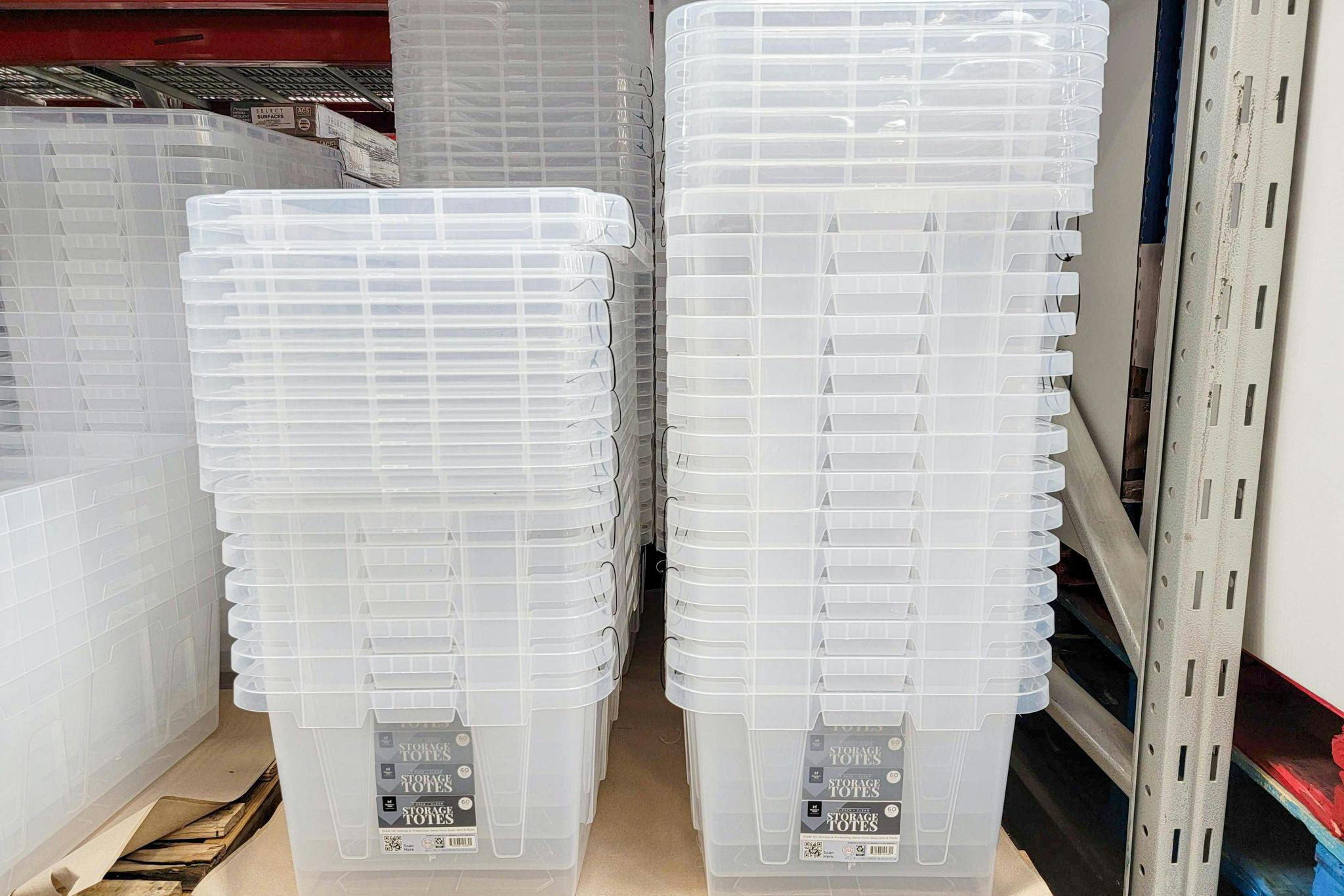 60Quart Storage Tote 2Pack, Just 16.98 at Sam's Club (Reg. 19.98