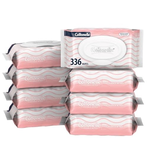 Cottonelle Flushable Wipes 8-Pack