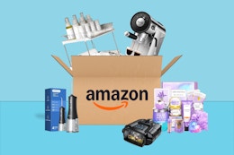 Top 40 Amazon Promo Code Deals: $55 Espresso Machine, $21 Drone, and More card image