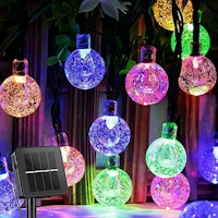 Crystal Ball Solar String Lights