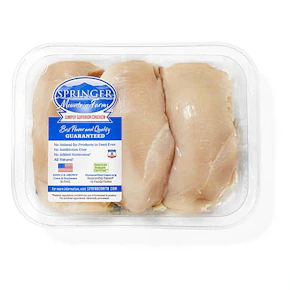 2 Boneless Chicken Breast Packs