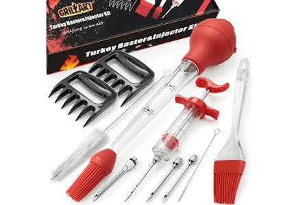 Meat Baster and Injector Kit