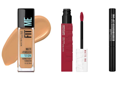 3 Maybelline Products