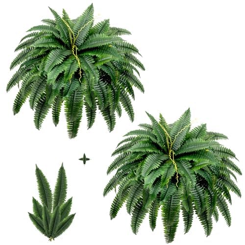 Artificial Boston Ferns 2-Pack