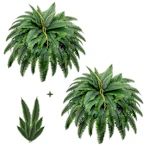 Artificial Boston Ferns 2-Pack