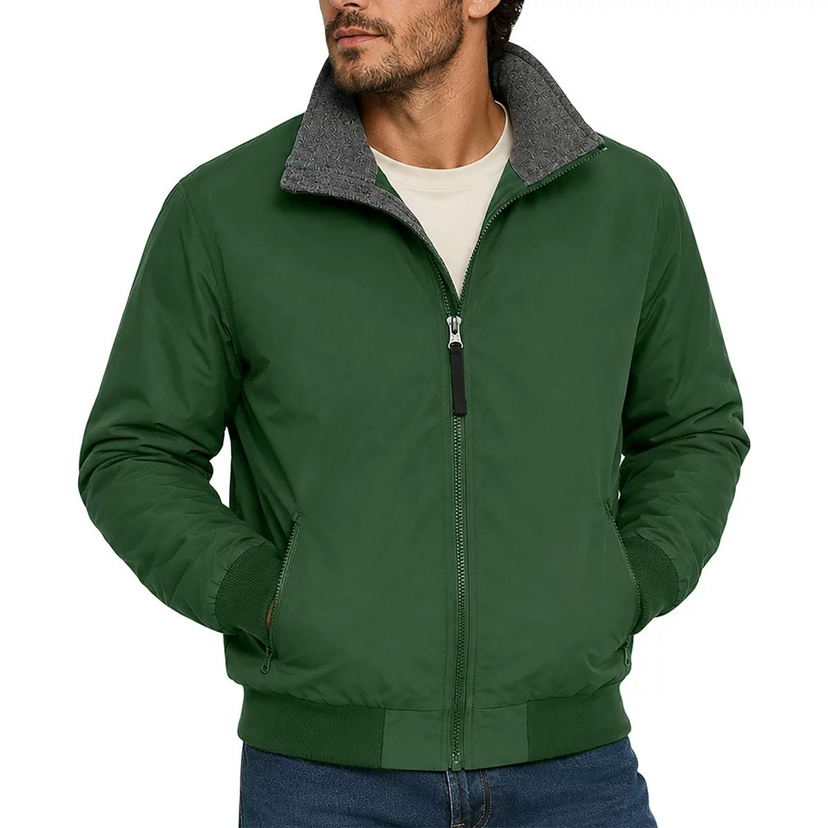 Men's Fleece Lined Bomber Jacket