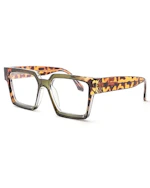 Oversized Square Blue Light Glasses