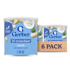 Gerber Lil' Crunchies 6-Pack