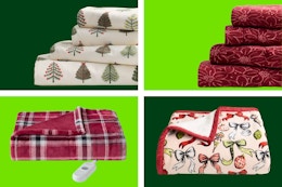 Cuddl Duds Holiday Bedding